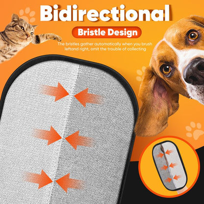 2025 Upgrade Pet Hair Remover Electrostatic Gloves, Reusable Pet Hair Removal Glove for Cats & Dogs, Premium Cat & Dog Hair Remover Mitt for Couch Furniture Carpet Car Seat